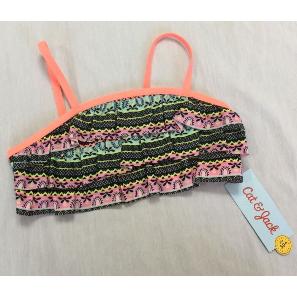 NWT CAT JACK GIRLS SWIM TOP SIZE 5T